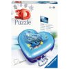 RAVENSBURGER 3D puzzle Srdce podmorský svet 54 dielikov
