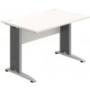 OFFICE PRO s.r.o. HOBIS kancelársky stôl pracovný rovný - CS 1200, biela