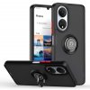 Odolný kryt Shadow Ring case čierno-červený – Honor X7