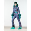 Overal Goldbergh Zafira Ski Suit Faux Border Snake Turchese S