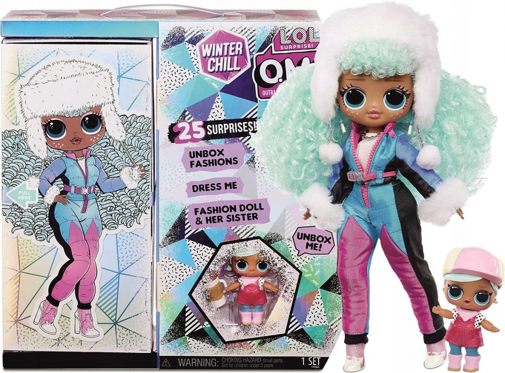 L.O.L. Surprise OMG Módna Winter Chill Icy Gurl & Doll Brrr B.B. s 25  prekvapeniami od 31,63 € - Heureka.sk