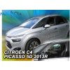 Deflektory - protiprievanové plexi Citroen C4 Grand Picasso 5D od 2013