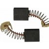 2x uhlíková kefa vhodná pre elektrické náradie Güde GRK - 17 x 13,5 x 6,2 mm