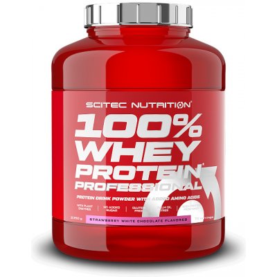 Scitec Nutrition 100% WP Professional 2350 g strawberry white chocolate