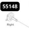 Rear band brake right - Thule Urban Glide 3/4 Thule 55148