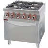 KROMET Plynový varič 4-horáky s elektrickou rúrou | KROMET, 700.KG-4/PE-2