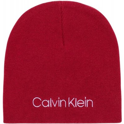 Zimné čiapky Calvin Klein, červená – Heureka.sk