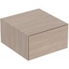 Geberit ONE - Bočná skrinka 45x25x47 cm, 1 zásuvka, dub 505.078.00.5