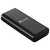 Canyon CNE-CPB010B Powerbank, polymérová, 10.000 mAh, 1 x USB výstup, micro USB/USB-C vstup, Smart IC, kompaktná, čierna
