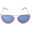 slnečné okuliare Pilot - Blue/Silver - ROCKBITES - RB001