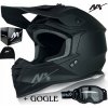 MOTOCYKLOVÁ PRILBA NX TET CROSS OFF-ROAD ŠTVORKOLKA r.XL