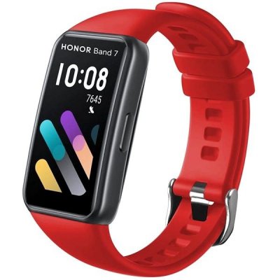 FIXED Silicone Strap for Honor Band 6/7, red FIXSSTB-1184-RD