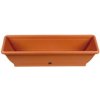 Truhlík Venezia 40cm terakota s podmiskou