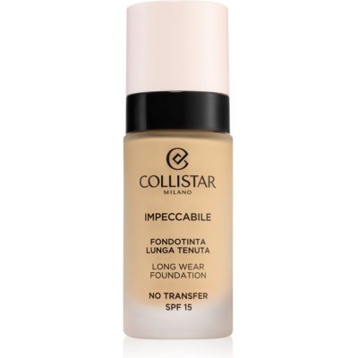 Collistar Impeccabile Long Wear Foundation dlhotrvajúci make-up SPF 15 2G Golden Beige 30 ml