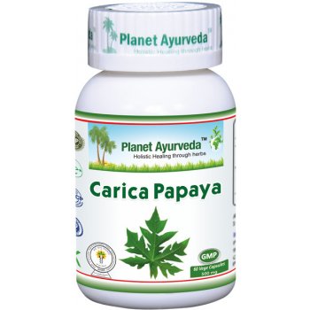 Planet Ayurveda Carica papaya 500 mg 60 kapsúl