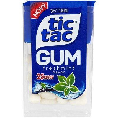 Tic Tac Gum Freshmint 25ks 12,1 g od 0,55 € - Heureka.sk