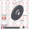Brzdový kotúč ZIMMERMANN 530.2458.52