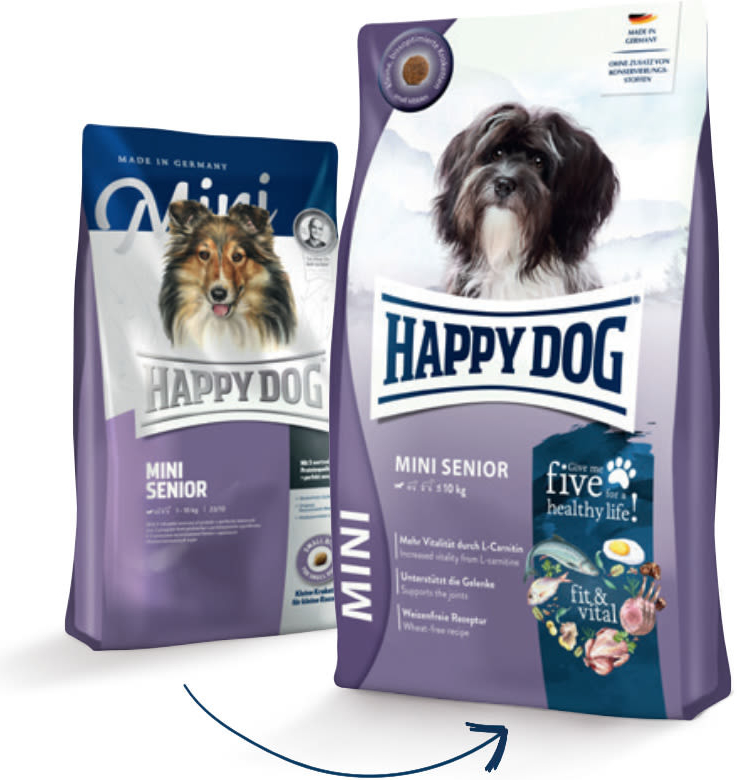 Happy Dog Mini Fit & Vital Senior 4 kg