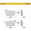 Brzdové platničky Moto-Master Nitro Sport BETA,GAS GAS,Kawasaki,Suzuki,Yamaha,TM zadné