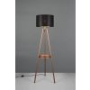 TRIO Reality R41561065 COLETTE stojacia lampa V1525mm 1xE27 kávová, čierna