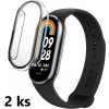 2ks Ochranný kryt pre Xiaomi Smart Band 8 - Priehľadný MBSCZ-3DKRYTPR28