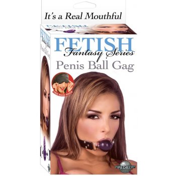 Fetish Fantasy Roubík s dildem Penis Ball Gag
