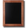 Drevená tabuľa Veľkosť / formát: 300 x 400 mm, Farba rámu: Svetlo hnedá CHBLB30x40