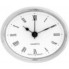 MPM-TIME Vestavné hodiny 80x65 mm - stříbrné, římské číslice 550/4130-03 - E22.4778.006904