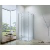 Mexen Roma, sprchovací kút 110 (dvere) x 60 (stena) cm, 6mm číre sklo, chrómový profil, 854-110-060-01-00