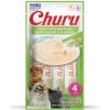 Inaba Churu Cat Snack kurča s príchuťou hrebenatiek 4 x 14 g