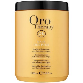 Fanola Oro Therapy mask Oro puro regeneračná maska na vlasy s 24k zlatom 1000 ml