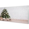 Nástenný panel Ozdoby na vianočný stromček darčeky 100x50 cm