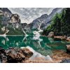 Zuty Diamantové maľovanie Jazero v horách