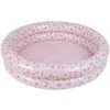 Swim Essentials Nafukovací bazén pre deti Old pink Leopard 100 cm