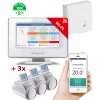 Honeywell Home EvoHome Starter Set 3 CZ, EvoHome Touch WiFi + 3x termohlavica + BDR91, +5% ErP 8