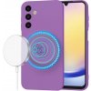 Techsuit SoftFlex MagSafe – puzdro na Samsung Galaxy A25 5G – fialový