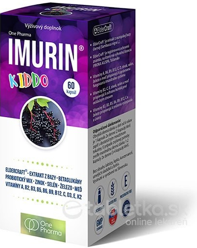 OnePharma Imurin Kiddo 60 kapsúl