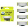 PHILIPS OneBlade QP240/50 náhradné čepele 4 kusy