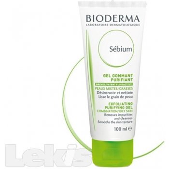 Bioderma Sébium Gommant čistiaci peelingový gél 100 ml