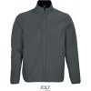 SOL'S | Falcon Men, Pánska 3-vrst. softshell. bunda, sivá ch., 4XL