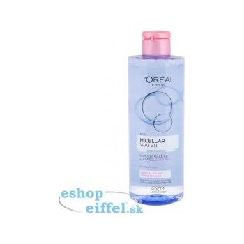 L'Oréal Micellar Water micelární voda pro normální až suchou pleť 400 ml