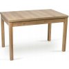 JAKS Rozkladací stôl Skubi 120-160 cm dub Riviera