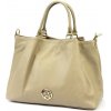 Gregorio 1743 béžová dámska kožená kabelka 38 x 27 x 18 cm