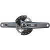 SRAM kľuky s prevodníkom - GX EAGLE Q174 CL55 DUB MTB WIDE 165mm - šedá
