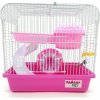 Panama Pet Cage pro hlodavce bílá/modrá 27 x 20,5 x 25,5 cm
