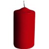 Sviečka valcová pr. 40 mm x 80 mm Bordová / bal. 4 ks