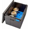 Termoizolačný box Cam GoBox XL, horné plnenie, GN 1/1, 64,5 l, Cambro, 64,5 l, 64,5L, Čierna, 610x430x(H)390mm