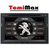 TomiMax Peugeot, Citroen Android 14 autorádio s WIFI, GPS, USB, BT HW výbava: 4 Core 2GB+16GB PX HIGH