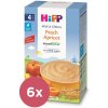 6x HiPP Kaša mliečna Praebiotik broskyňa-marhuľa od uk. 4.-6.mesiaca, 250 g
