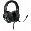 Herná slúchadlá Kruger&Matz KM0660 Warrior GH-100 PRO, RGB, čierne